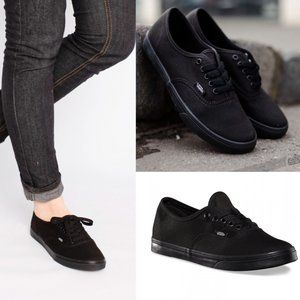 Vans Authentic Lo Pro sneakers in black on black